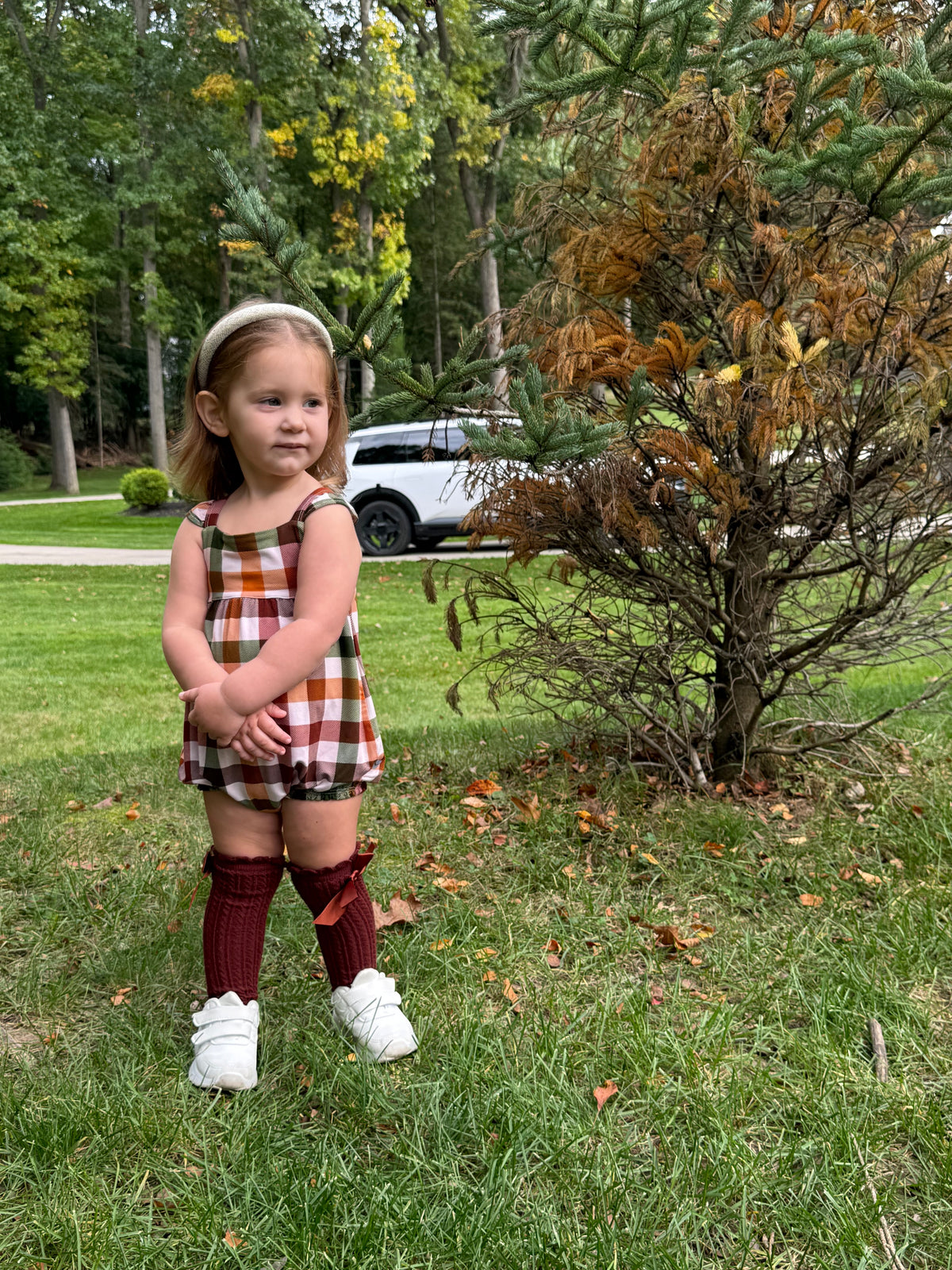 Rust+Pine | Bubble Romper