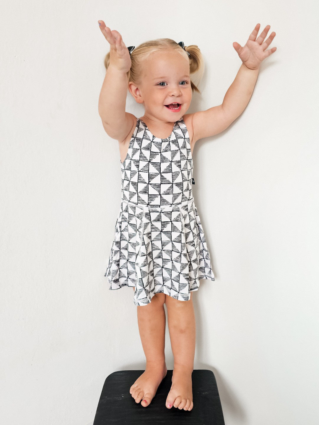 Checkmate | Twistback Dress