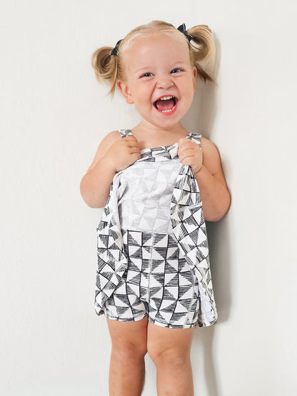 Checkmate | Twistback Dress