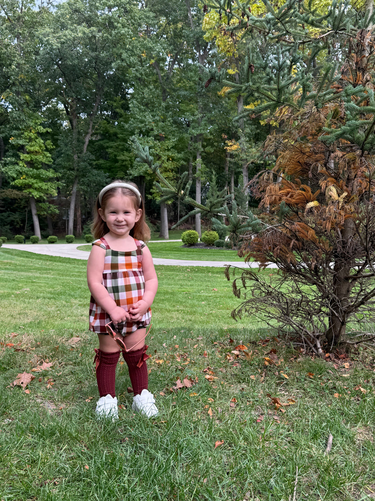 Rust+Pine | Bubble Romper