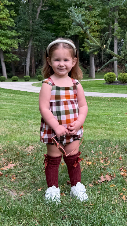 Rust+Pine | Bubble Romper