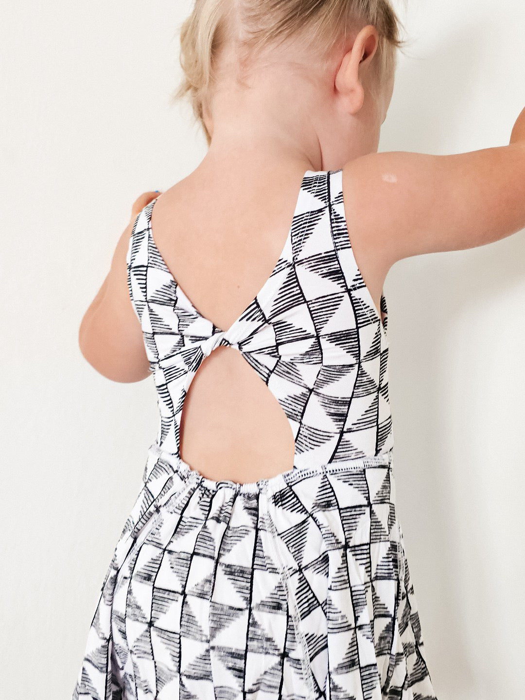 Checkmate | Twistback Dress