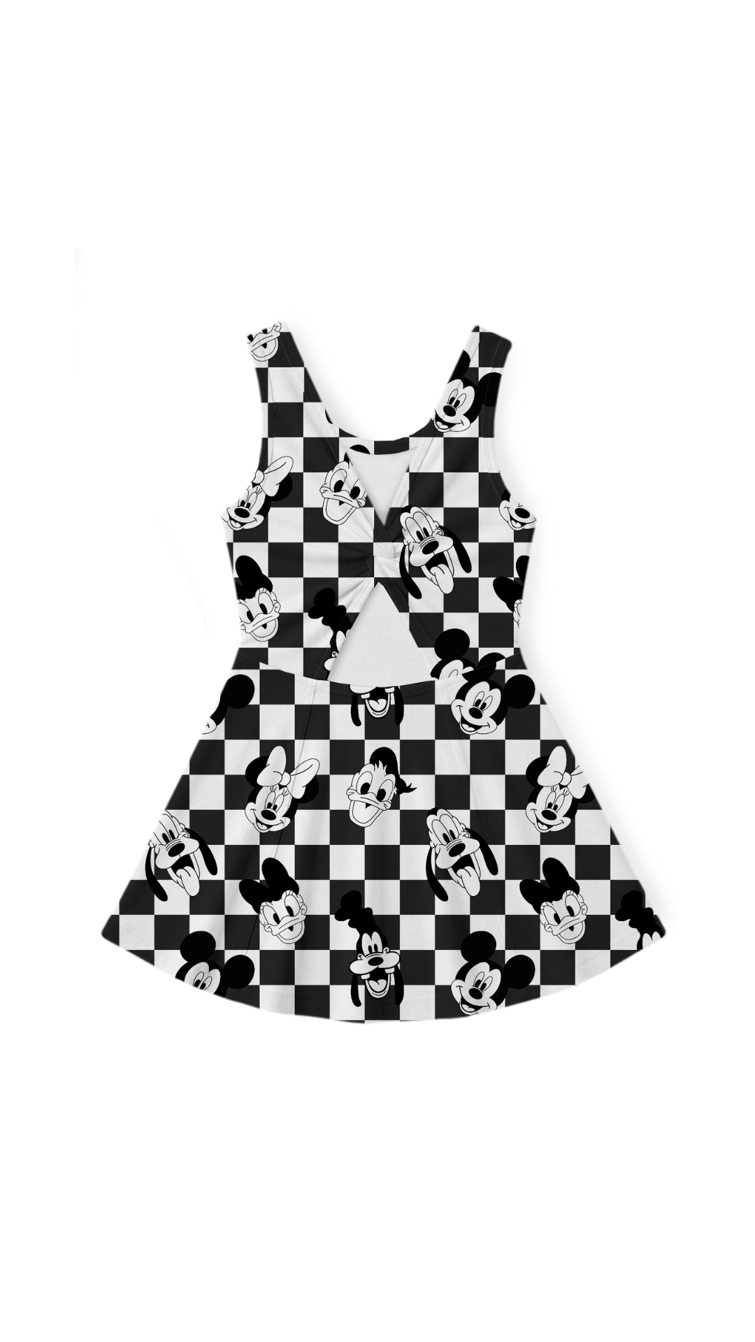 Checker Club | Twistback Dress