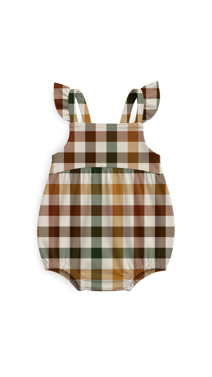 Rust+Pine | Bubble Romper