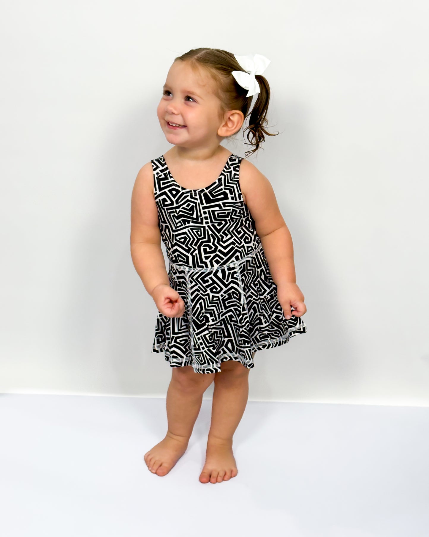 Rebel Lines | Twistback Dress