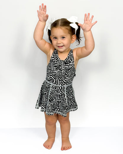 Rebel Lines | Twistback Dress