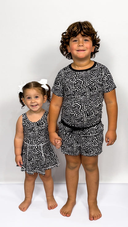 Rebel Lines | Twistback Dress