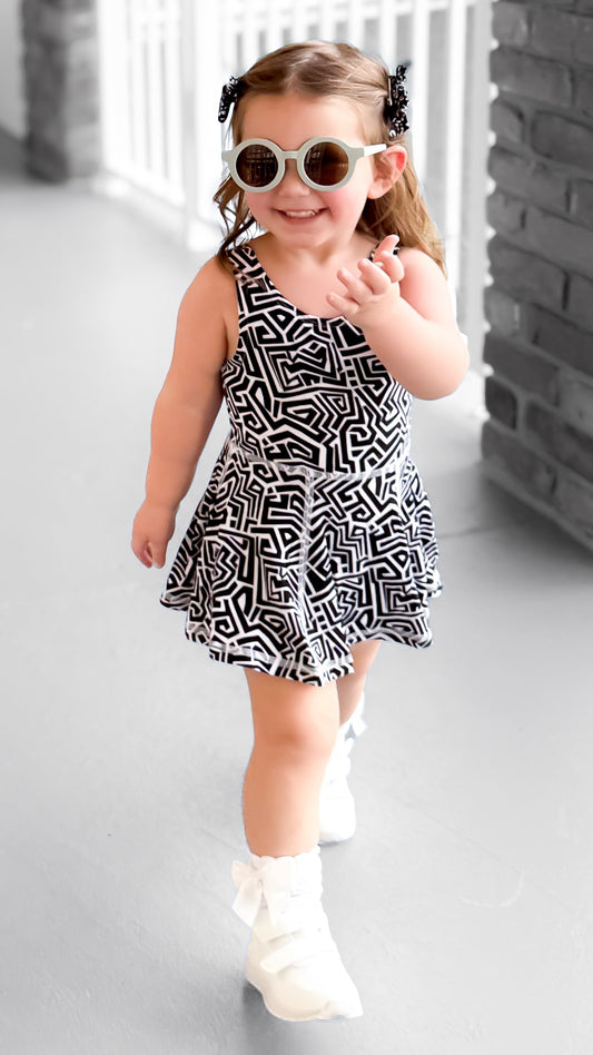 Rebel Lines | Twistback Dress