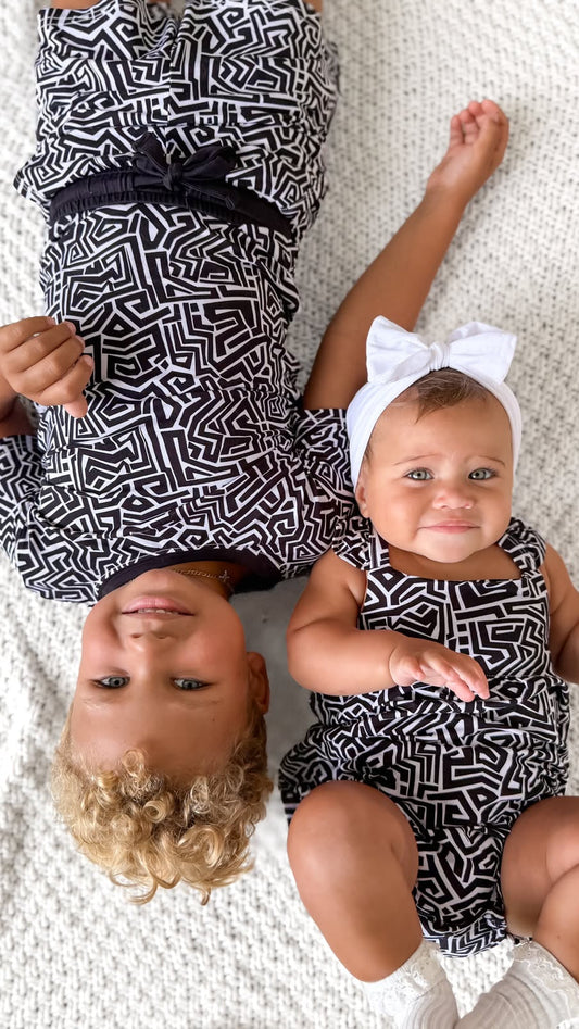 Rebel Lines | Bubble Romper