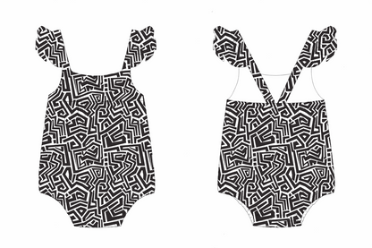 Rebel Lines | Bubble Romper