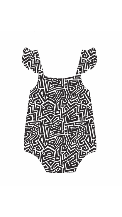 Rebel Lines | Bubble Romper