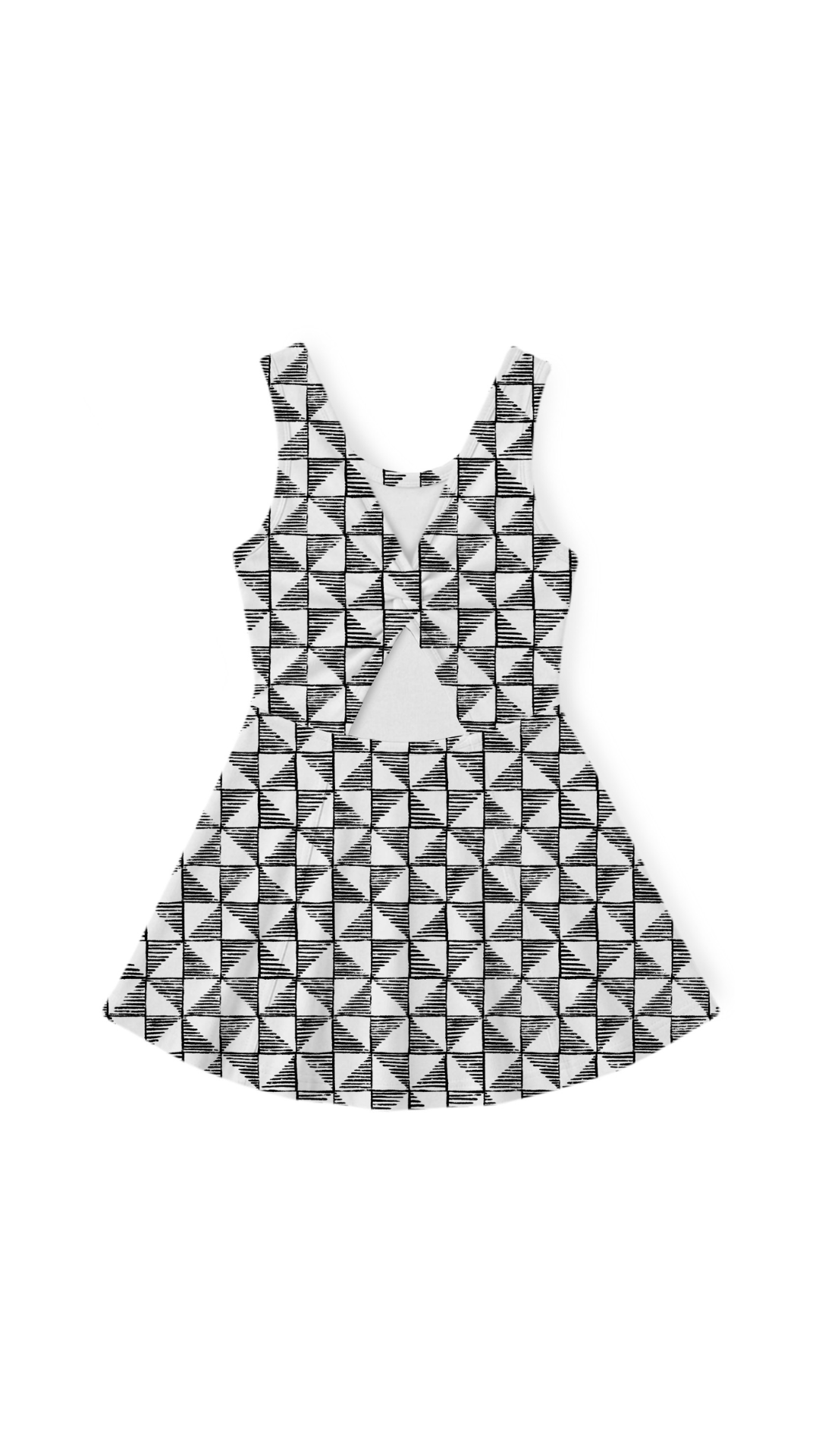 Checkmate | Twistback Dress
