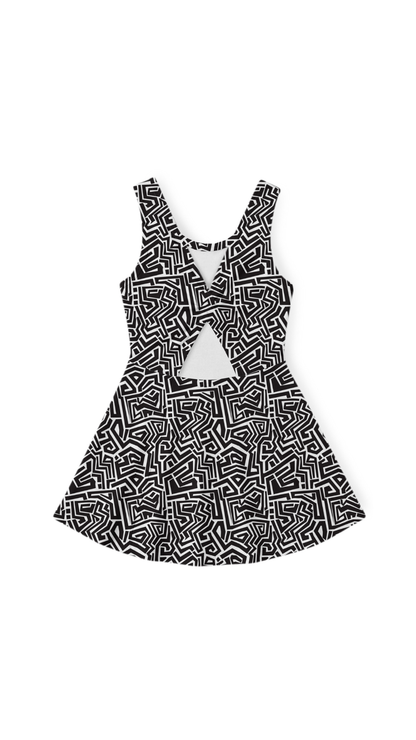 Rebel Lines | Twistback Dress