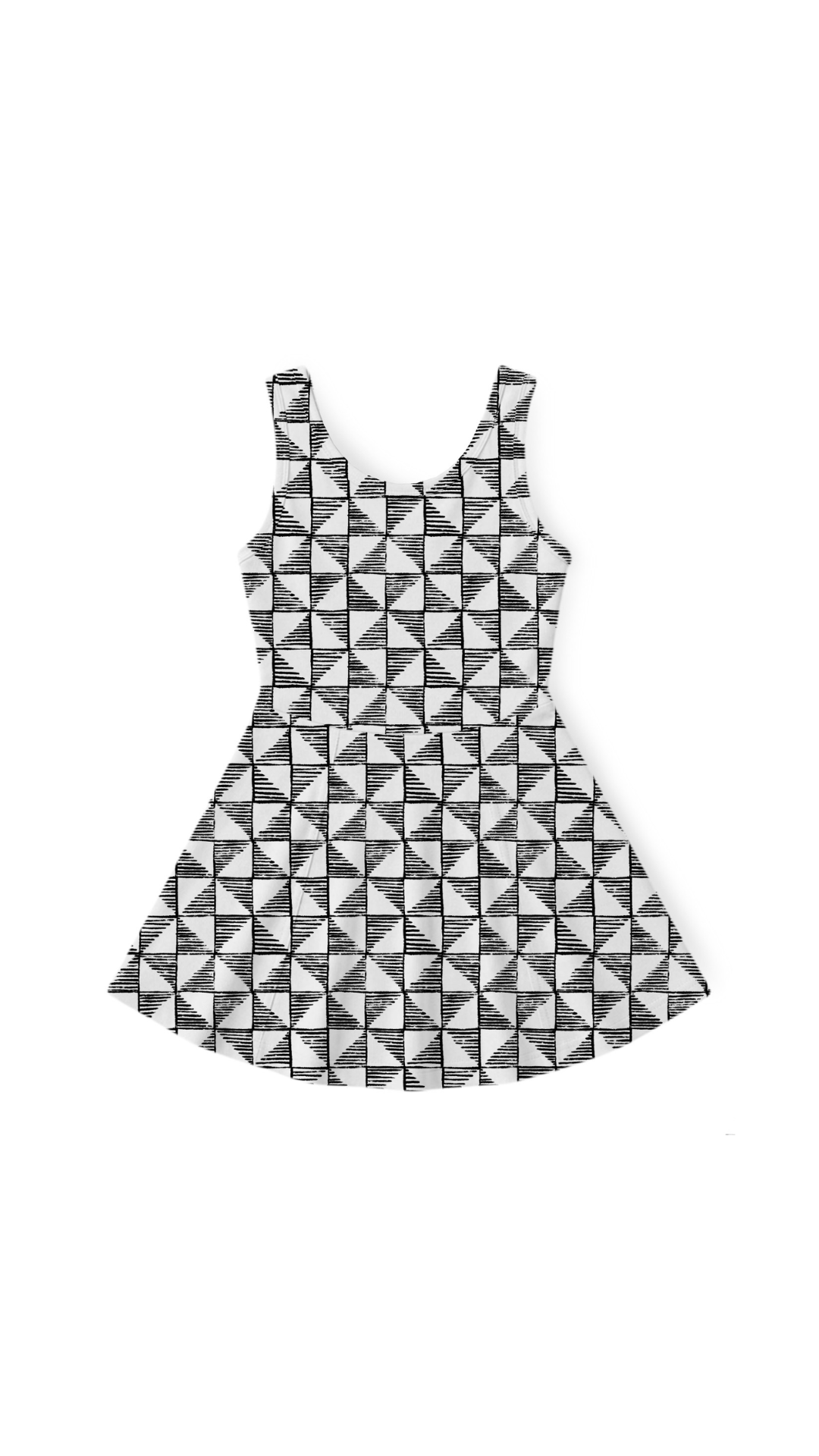 Checkmate | Twistback Dress