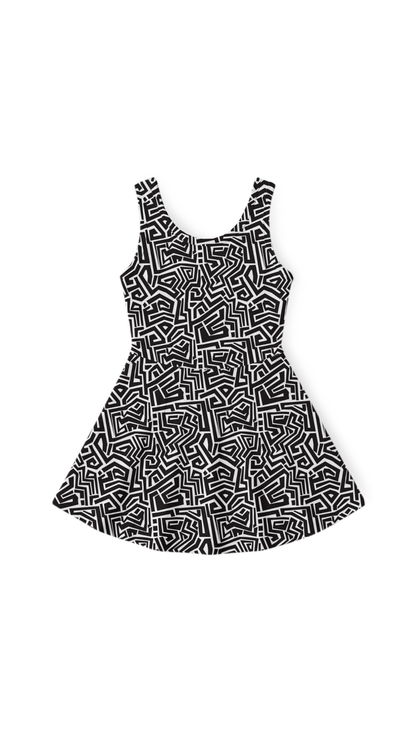 Rebel Lines | Twistback Dress