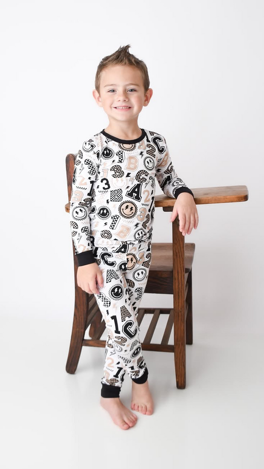Varsity Vibes | Pajama Set